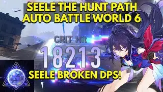 E0 Seele Destroys World 6 | Simulated Universe | Cocolia Boss Fight Auto Battle | Honkai: Star Rail