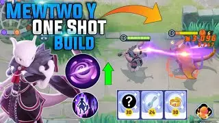 MEWTWO Y NEW ONE SHOT KILL BUILD FOR FUTURE SIGHT! BEST MEWTWO Y BUILD POKEMON UNITE