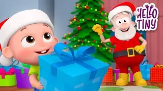 We Wish You a Merry Christmas! 🎅🎄 | Kids Songs and Nursery Rhymes | Hello Tiny