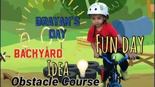 DAD Builds Obstacle Course | Backyard Ideas 💡 | ninja Warrior