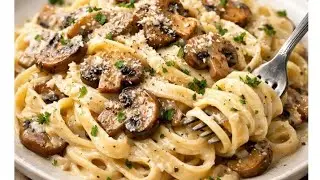 Creamy Mushroom Pasta | RKs Food Channel
