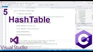 Tutorial C# nivel Avanzado 5 --- HashTable I