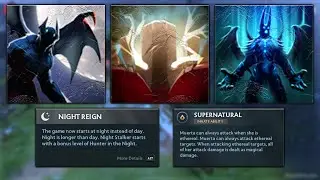 Dark Demon HUNTER IN THE NIGHT + METAMORPHOSIS | Ability Draft