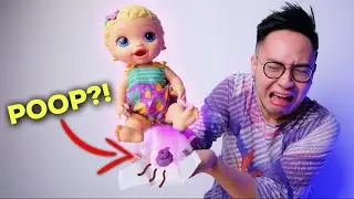 MAINAN BAYI INI BISA POOP BENERAN!? | BABY ALIVE SNACKIN LILY SUPER SNACK UNBOXING & REVIEW