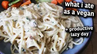 LAZY PRODUCTIVE DAY (What I Ate in a Day Vegan) #2 // Vegan Recipes & Tips