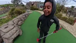 MINI GOLF MAYHEM! Dad vs Son&hellip; HOLE-IN-ONE CELEBRATION!