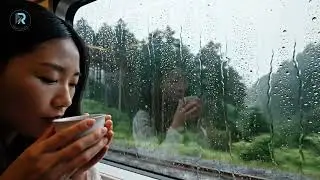 50 Minutes of Gentle Window Rain | Cozy Home Ambience for Self-Care| Rainy Nook