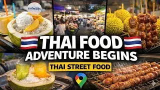 Thai Street Food Adventures Begin 🇹🇭 | Foodie Two Shoes in Thailand