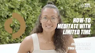 How-To Meditate with Limited Time | Yoga Therapist Ivorie Jenkins