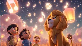 The Sleepy Lion&rsquo;s Bedtime Song That Opened a Dream Door | Soothing Lullaby & Nursery Rhyme for Kids