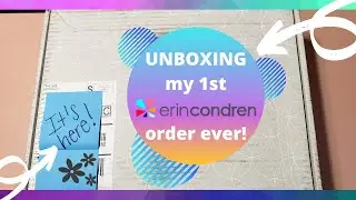 *UNBOXING* My 1st EVER Erin Condren haul! | PLaNNiNG CHaoS