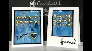 Hot Glue Embossing Technique
