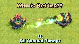 *Geared Up* Archer Tower vs Cannon | Clash of Clans