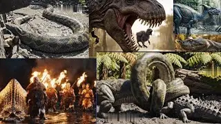 Prehistoric Humans vs Titanoboa | Episode 2 Fire, Fear, and the Silent Confrontation