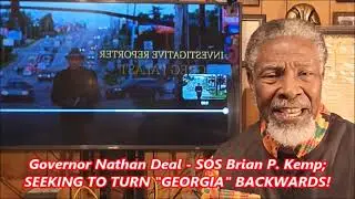 GA. Voter Suppression; SOS Brian P. Kemp; Film VIGILANTE By Greg Palast; Clipped Under Fair Use!
