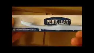 Periclean Toothbrush Unboxing and Review -- Protects against receding gums!