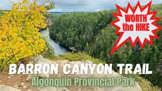 BARRON CANYON TRAIL @ Algonquin Provincial Park/Barron River/Hike at the Cliff