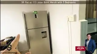 Whole unit 3R flat for rent at 113 Jalan Bukit Merah.
