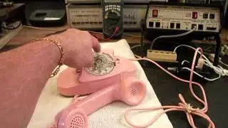 Ремонт дисковых телефонов Pink Princess Western Electric www.A1-Telephone.com 618-235-6959