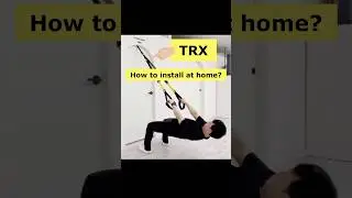TRX Suspension Trainer | Door Anchor Installation. #trxexercises #trxtraining #suspensiontraining