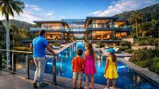 Widowed Father Took Ownership of a Deserted Glass Mansion Where $350M Was Sealed Below