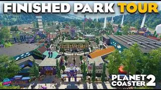 Наконец, полностью завершенный парк Plomplepop &mdash; Финальный тур &mdash; Planet Coaster 2