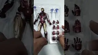 Unboxing SHF Endgame Ironman Mk85 Bootleg #avengersendgames #ironman #mandoclanz
