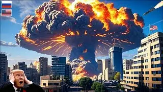 2 часа назад! Российские ракеты поразили крупные города США, посмотрите, что произошло!