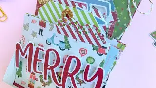DIY Coin Pockets with Tags,  Embellishments, and Box! 🎄