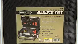 Voyager Aluminum case - Audio gear case unboxing/review.