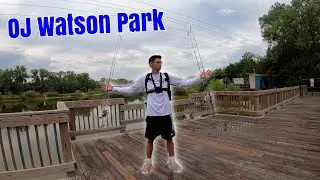 Bass Fishing Wichita's MOST PRESSURED PONDS in a HEAT ADVISORY (OJ Watson Park)