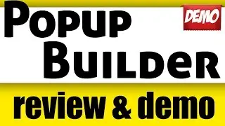 [DEMO] PopupBuilder Review ~ HONESTLY the Most Amazing Software