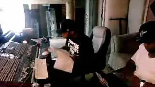 Yung Fyngas working at Fyngermade Studios, San Antonio with big homie and Mngr. Del Richo
