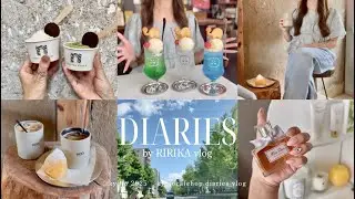 ［vlog］京都カフェ巡り日記🍹🐘 | 1人でも充実させたい休日vlog | ネイル.自炊.bujo