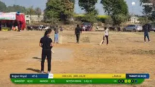 Rohrai vs Rajput Royal live cricket match | BMW cricket tournament  live - Mussepur Rewari