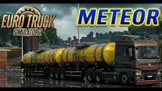 ETS2 VM Meteor + Mapa  Minas Gerais + Carga Etanol + Simulação + Snoowy Moon Gráficos + SouzaYT game