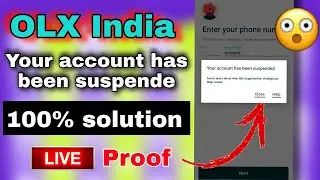 Olx suspended account 100% solution || Olx suspended account unbanned kaise kare