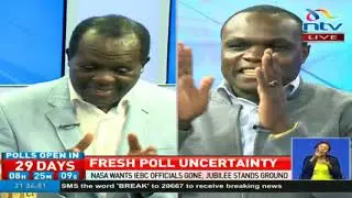 Nasa wants IEBC officials sacked as Jubilee stands its ground on fresh presidential election