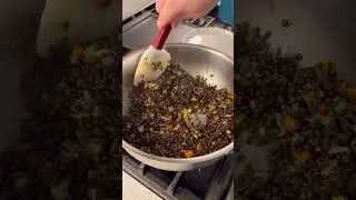 Salmon with Lentils