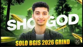 Road to 1k subs | Classic Grind Solo | SHOTGODisLIVE | #bgmi