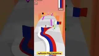 🇷🇺Russia Flag Painters Android Gameplay #shorts #viral #funny #newgame #flagpainter