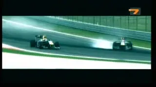 Mark Webber & Sebastien Vettel on the Turkey accident in 2010