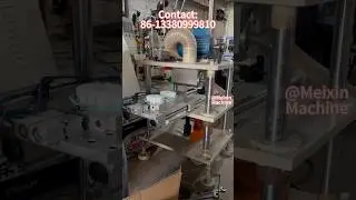 Soft nylon baby cleaning brush trimming machine #brushmaking #trimmingmachine