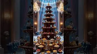 The Miniature Chocolate Parade#Miniworld #MiniatureMagic #Miniaturecooking#Shorts #ytshorts #viral