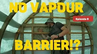 E8: Building a Breathable Wall for My Sauna (With Sheep Wool &ndash; No Vapour Barrier!)