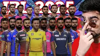 IPL 2025 REAL PLAYER AUCTION In CRICKET 24