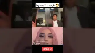 HARD: Part 1.Each part will be funnier than the last #trynottolaugh #funnyvideos  #fyp #recommended