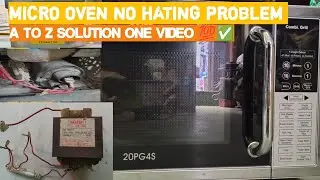 Micro oven no heating problem 🤯 how to repair micro oven no heating problem #youtubevideos #shorts 