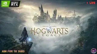 Magic Begins! 🪄| Hogwarts Legacy Live Stream 💖🔥 | Hindi Gameplay |
