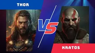 Thor vs Kratos - Who would win if they FIGHT? Marvel x God of War Crossover
